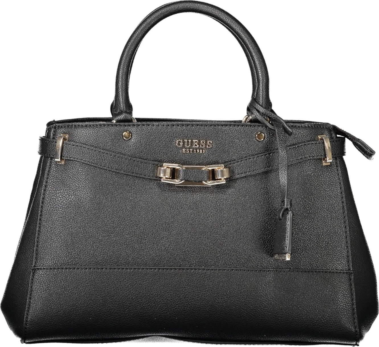 Çantë GUESS JEANS Silvye femra, e zezë