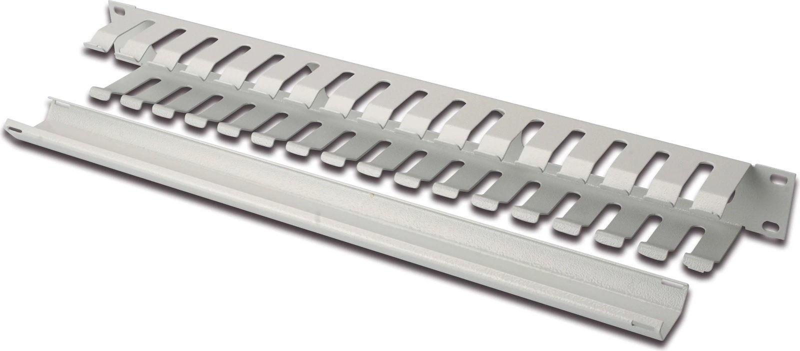 DIGITUS Panel menaxhimi kabllosh me kapak të heqshëm për kabina 483 mm (19”), 1U DIGITUS Panel menaxhimi kabllosh me kapak të heqshëm për kabina 483 mm (19”), 1U