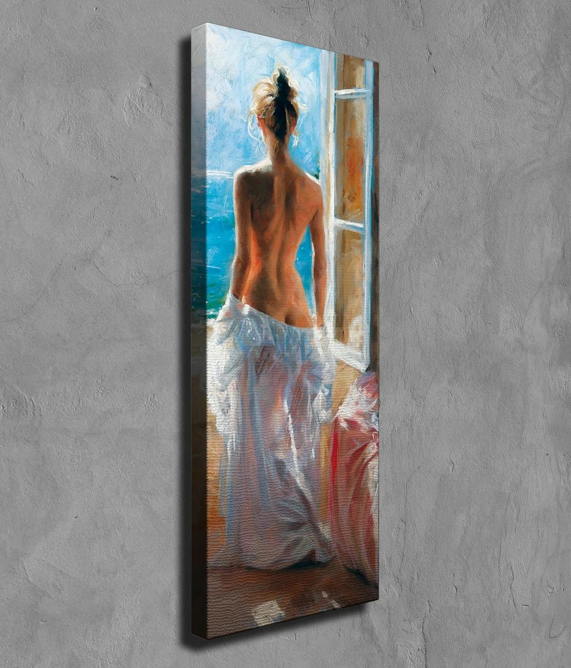 Pikturë dekorative në kanavacë, Wallity, PC202, shumëngjyrëshe, 30x80cm