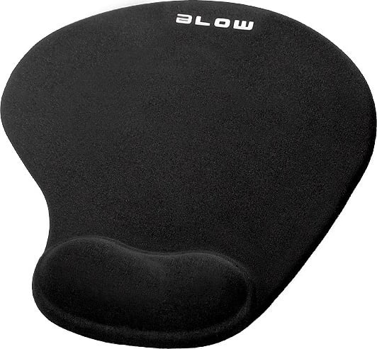 Mauspad BLOW me jastëk xheli, i zi