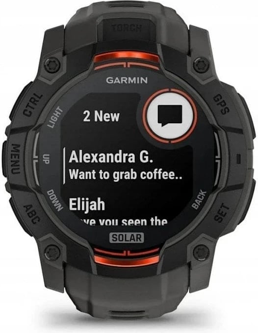 Smartwatch Garmin Instinct 3 Solar 50mm, i zi