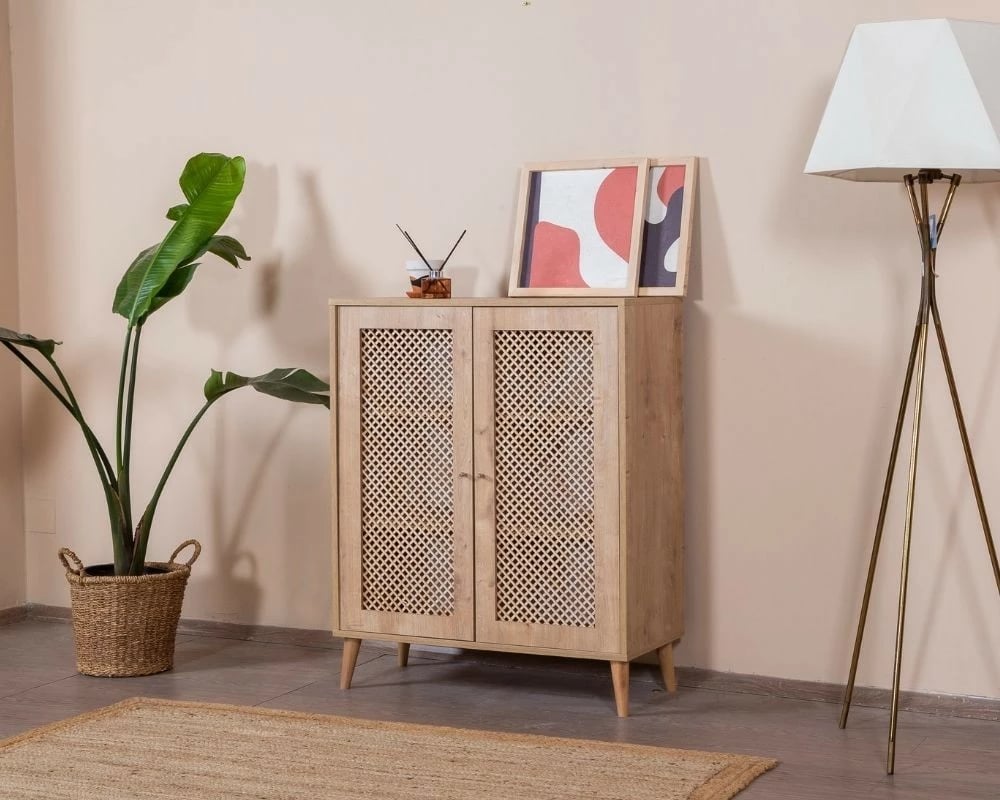 Komodë anësore Skye Decor, ngjyrë lisi