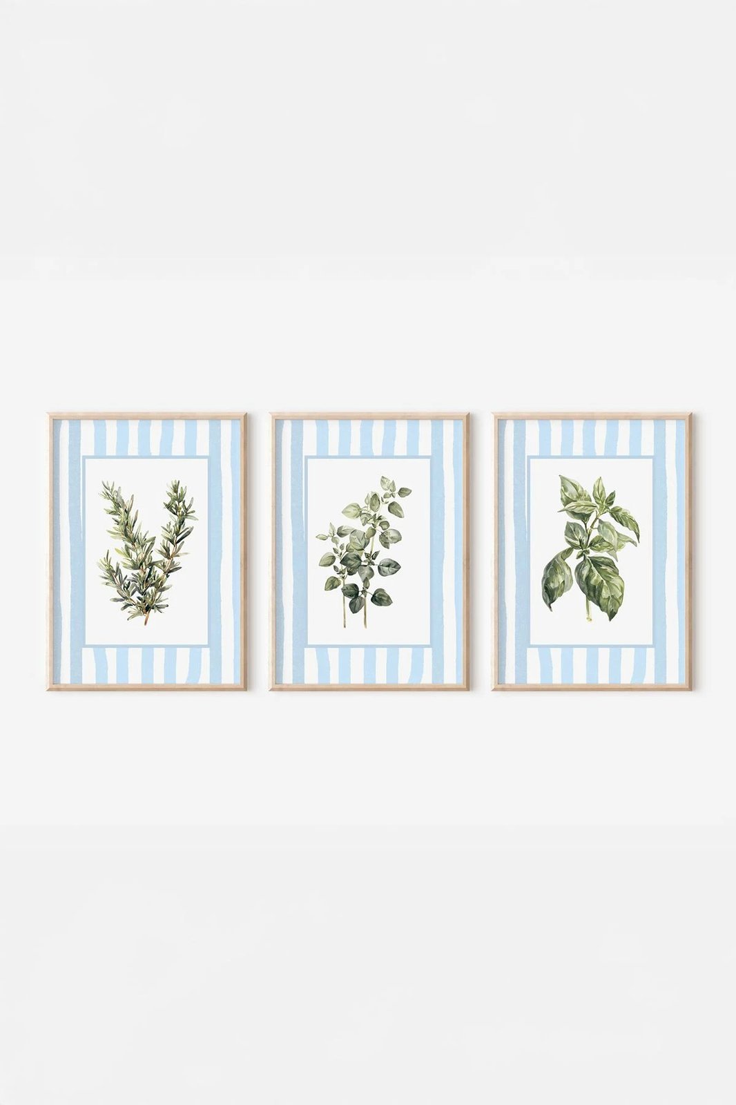 Pikturë dekorative me kornizë (3 copë), Wallity, Artsmdf3Lu4-3348