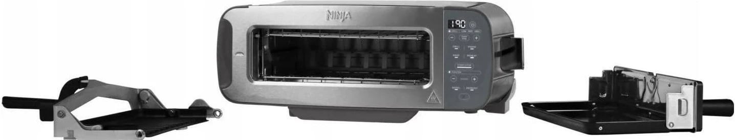 Toster Ninja ST202EU, 32L, inox, 1500W, argjendtë