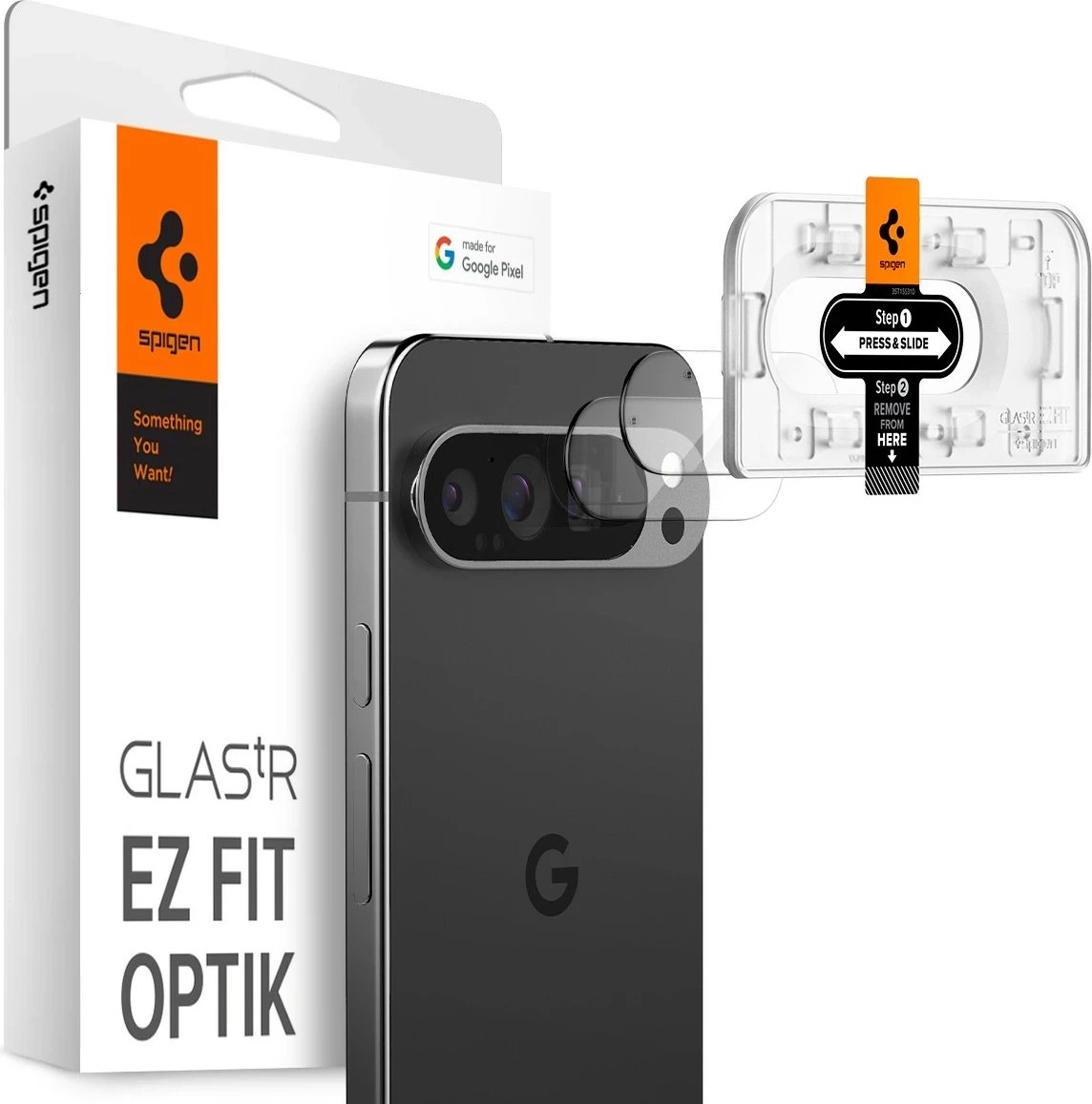 Xham mbrojtës Spigen për celular Google Pixel 9 Pro XL, transparent
