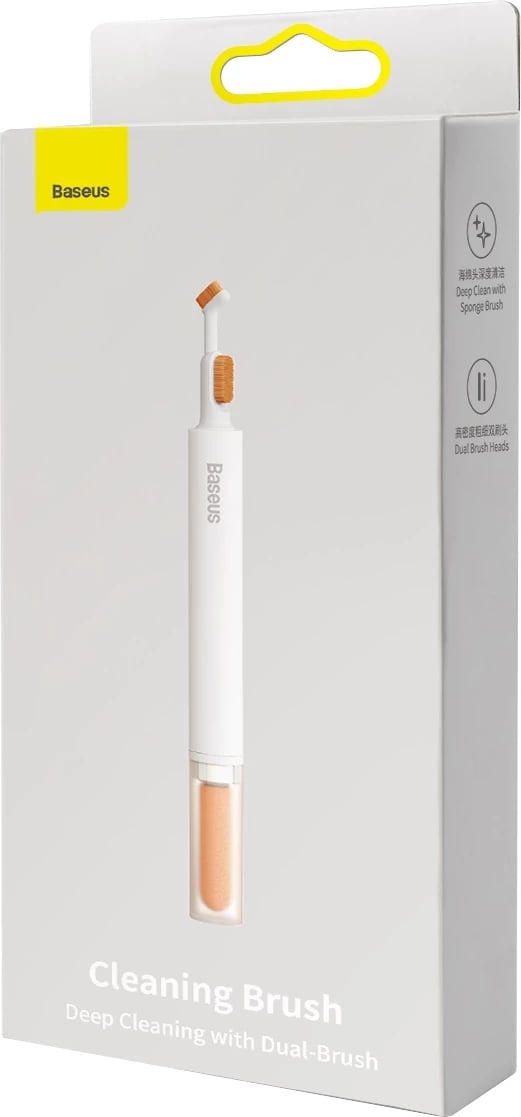 Furçë pastrimi Baseus CL01 për kufje, telefona, maus, tastierë, e bardhë