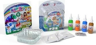 Set kreativ Aqua Gelz Tropical Starter Kit, Simba, 4 xhelë, 3 forma, shumëngjyrësh