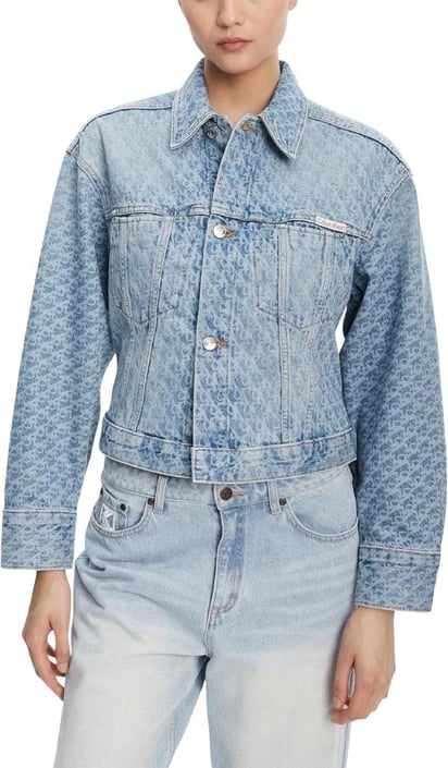 Jakne femra Calvin Klein Jeans, blu