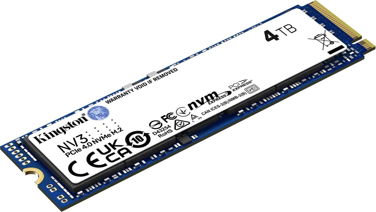 SSD Kingston NV3 M.2 2280, 4TB, PCIe 4.0