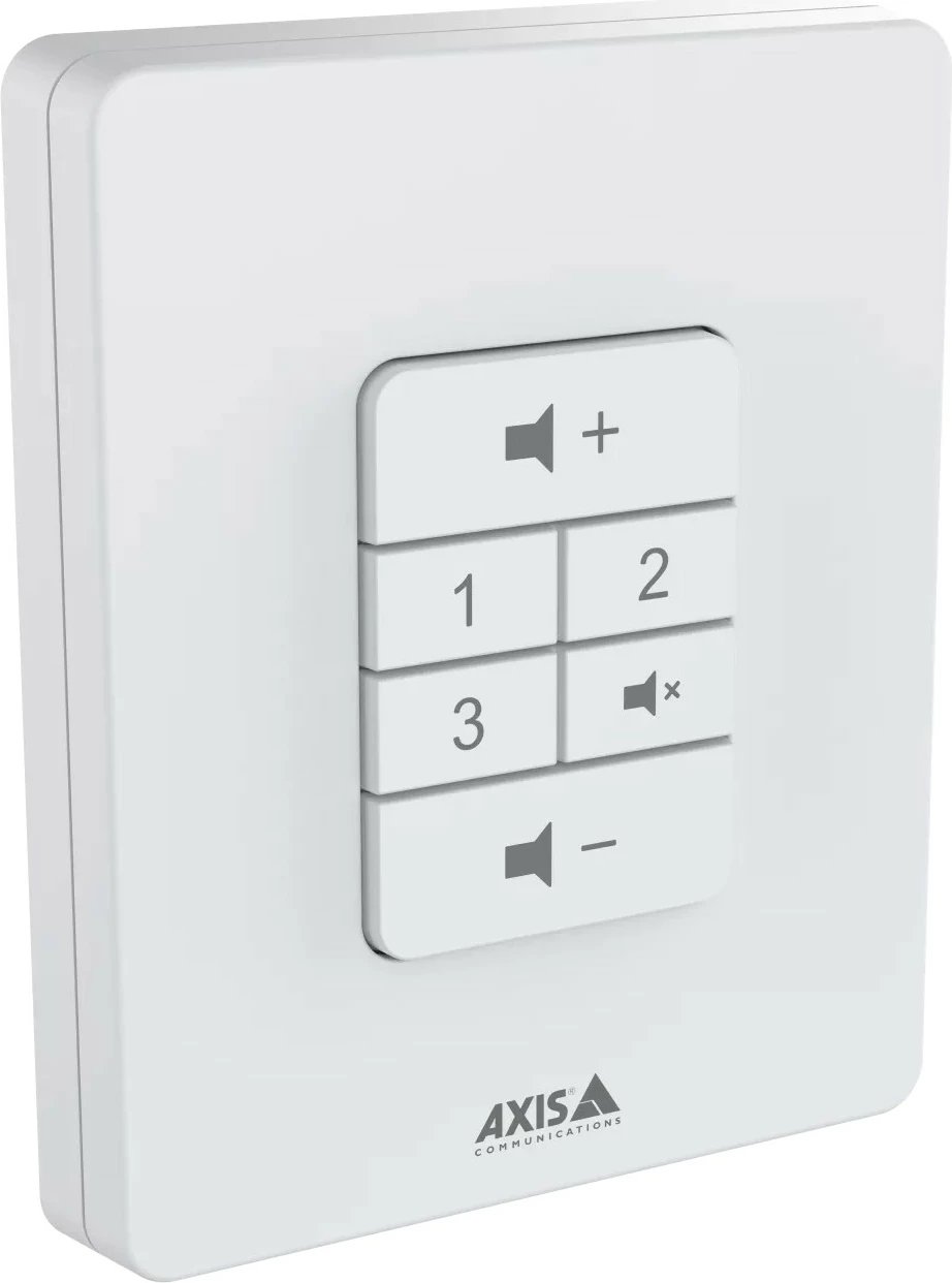 Kontrollues volumi Axis C8310, montim në mur, i bardhë