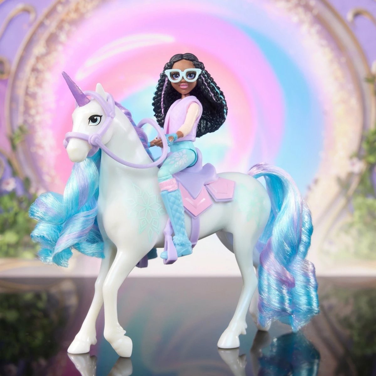 Set figurina Unicorn Academy Spin Master 6071175, Ava dhe Leaf, 11 cm + 13 cm, për vajza Set figurina Unicorn Academy Spin Master 6071175, Ava dhe Leaf, 11 cm + 13 cm, për vajza