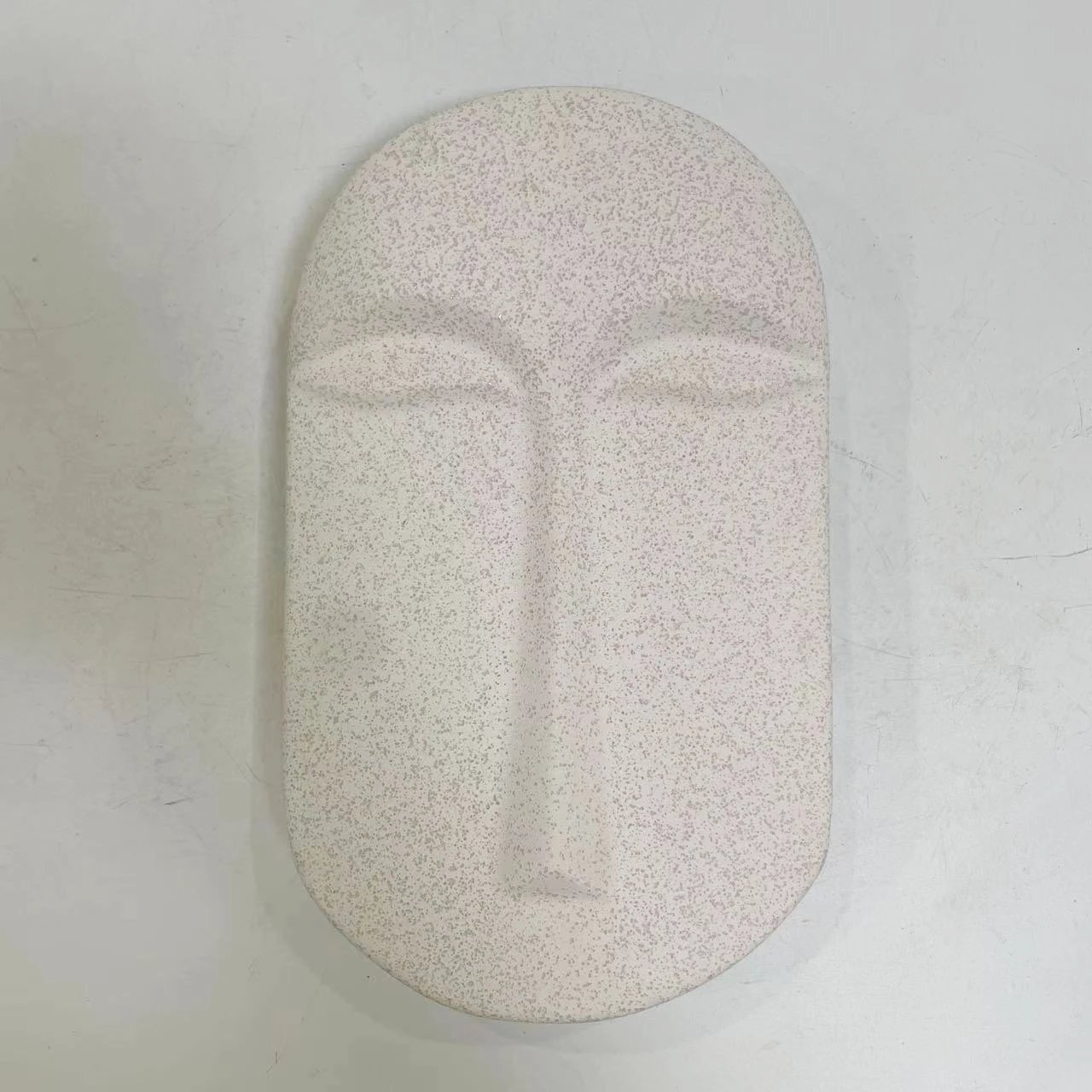 Dekor tavoline prej qeramike, ngjyrë e bardhë, FB94586, 16.5x6x28.5 cm