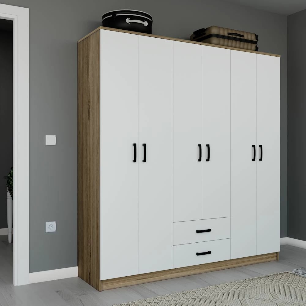 Dollap rrobash Skye Decor, Yaman 1600-75, ngjyrë arre e çelët