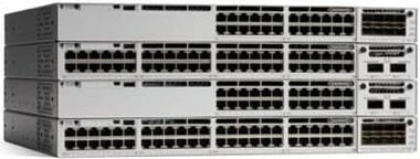 Switch Cisco Catalyst 9300, 24 porta, PoE+, Managed, gri