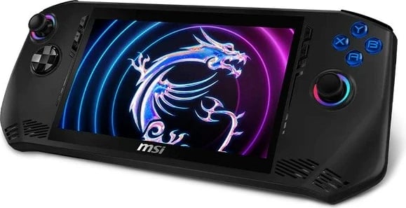 Konzolë portative MSI Claw A1M-065PL, Ultra 5 135H, 16 GB RAM, 512 GB SSD, 7" FHD Touch, Intel Arc, E zezë