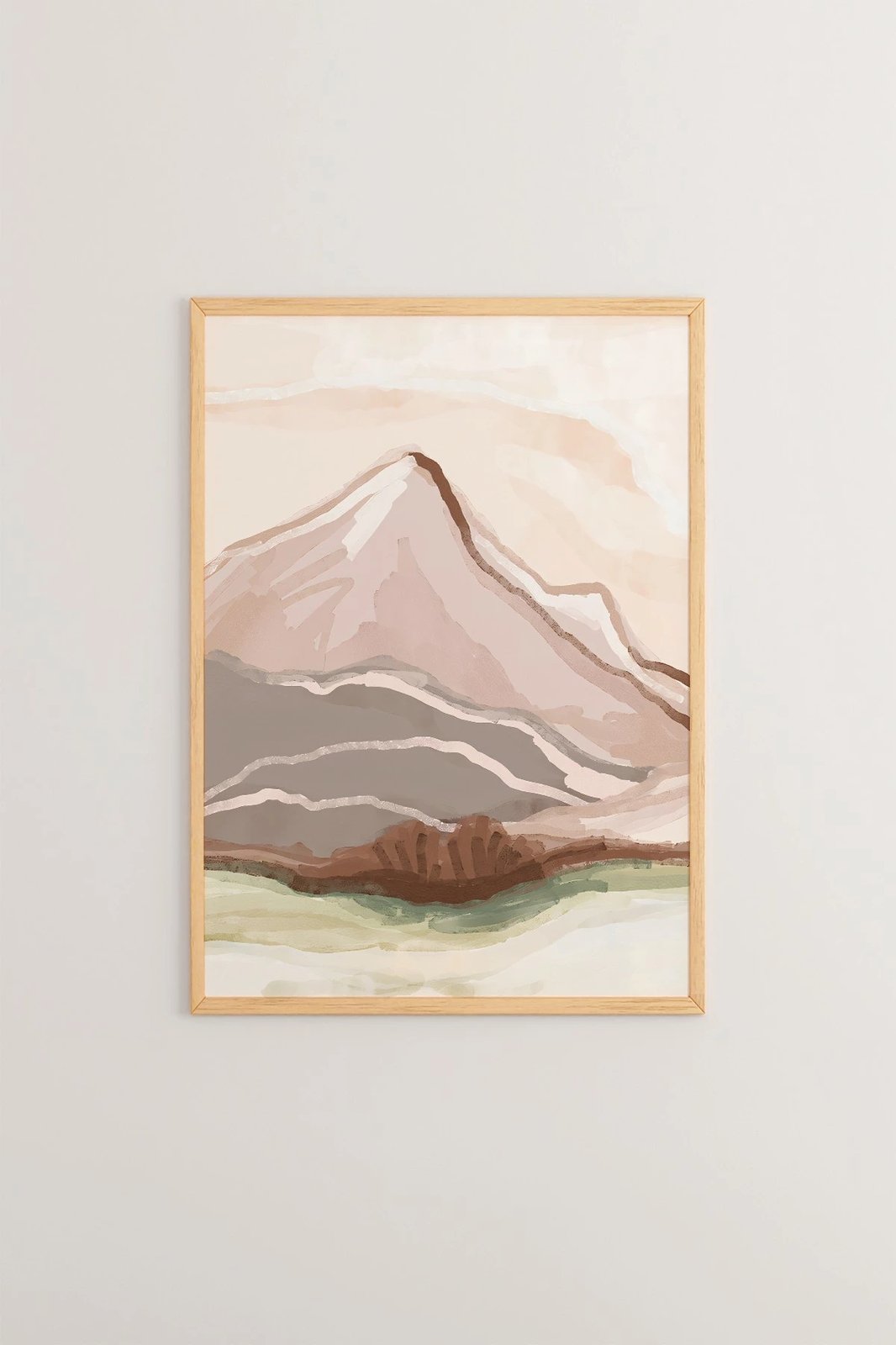 Pikturë dekorative me kornizë, shumëngjyrëshe, Wallity, Tekhamcerceve132, 33x48cm