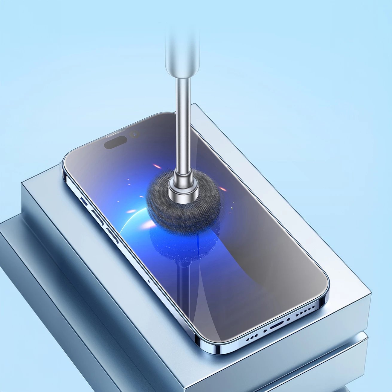 Xham i temperuar Baseus për iPhone 14 Plus / 13 Pro Max, 0.4mm, me rrjetë për altoparlant, Transparent Xham i temperuar Baseus për iPhone 14 Plus / 13 Pro Max, 0.4mm, me rrjetë për altoparlant, Transparent