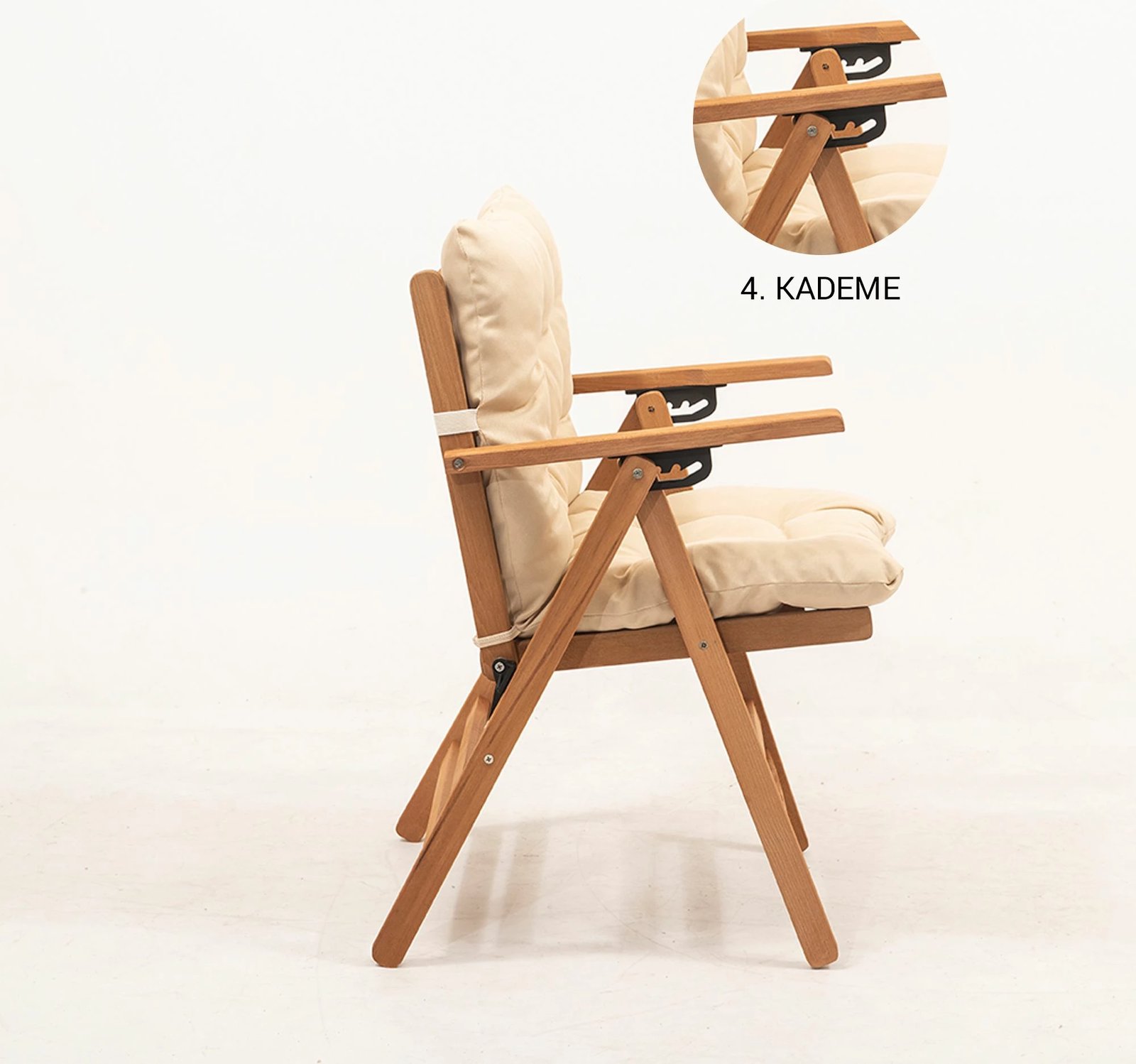 Karrige kopshti Skye Decor, MYL04, krem