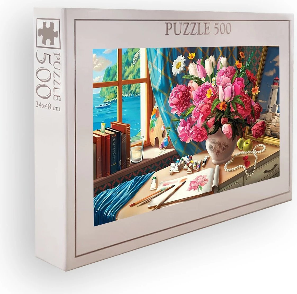 Puzzle me 500 copa, Evila Originals, shumëngjyrësh, PZL_058_500