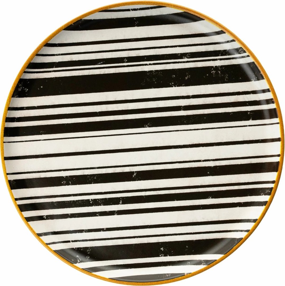 Set mëngjesi 18 pjesësh, Hermia Concept, ngjyrë e zezë dhe e bardhë