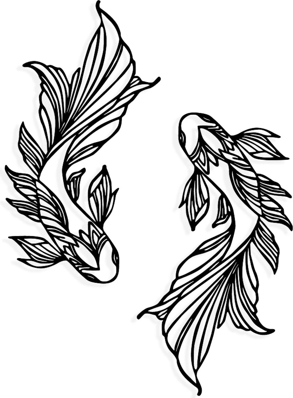 Aksesor dekorativ metalik për mur, Wallity, Verano