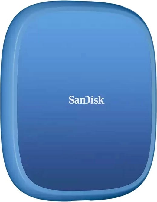 SSD i jashtëm Sandisk 2TB, USB Type-C, ngjyrë blu