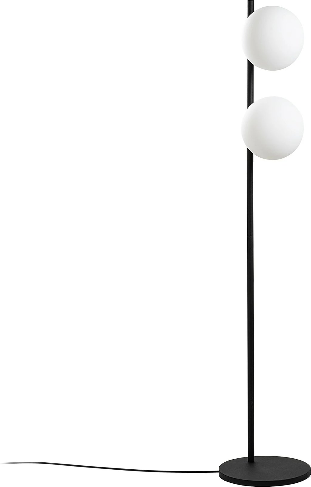 Llambë dyshemeje Opviq Dual 13755, e zezë