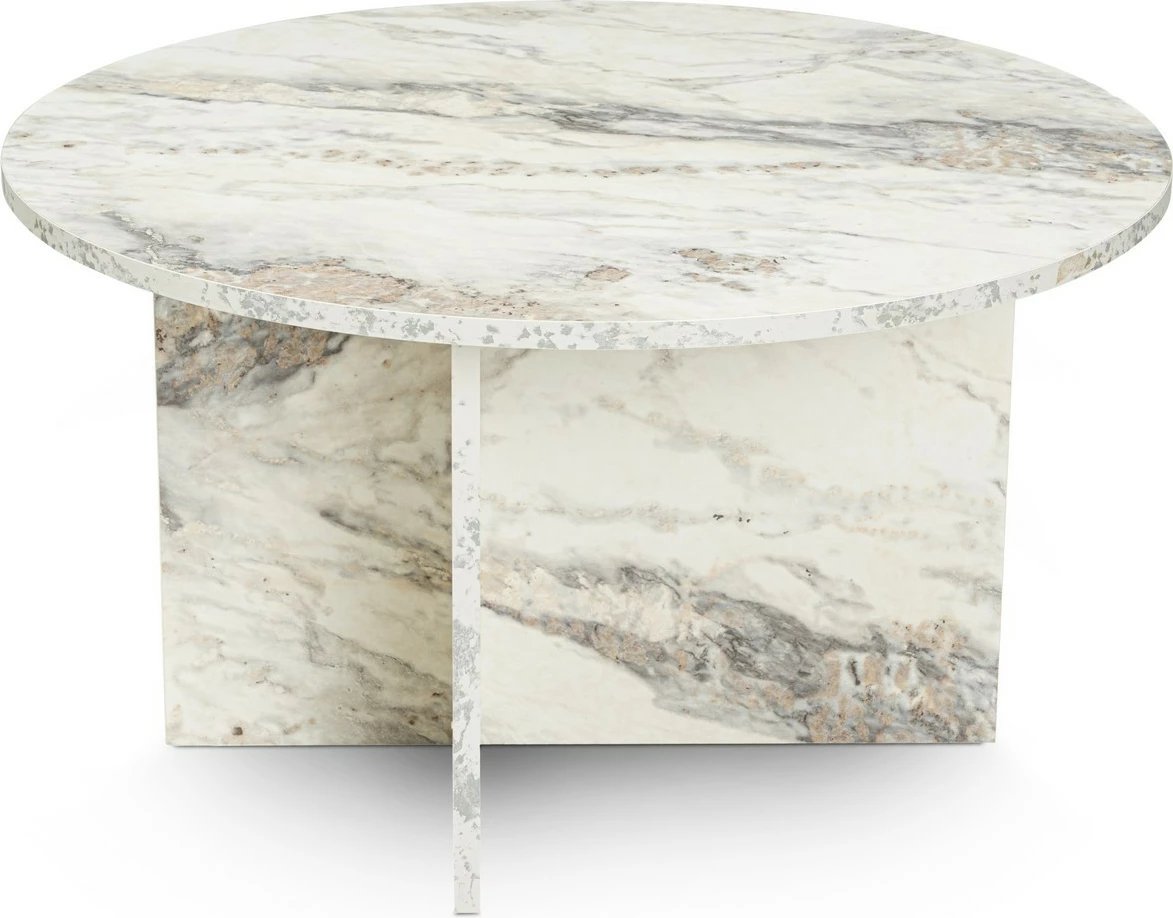 Tavolinë kafeje Nordure, Harmoni, ngjyrë Freesia, 80x45cm