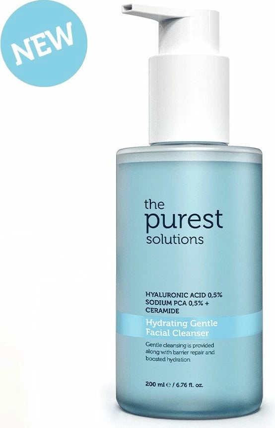 Hydrating Gentle Facial Cleanser %0,5 Hyaluronic Acid%0.5 Sodium PCA Ceramide - The Purest Solutions