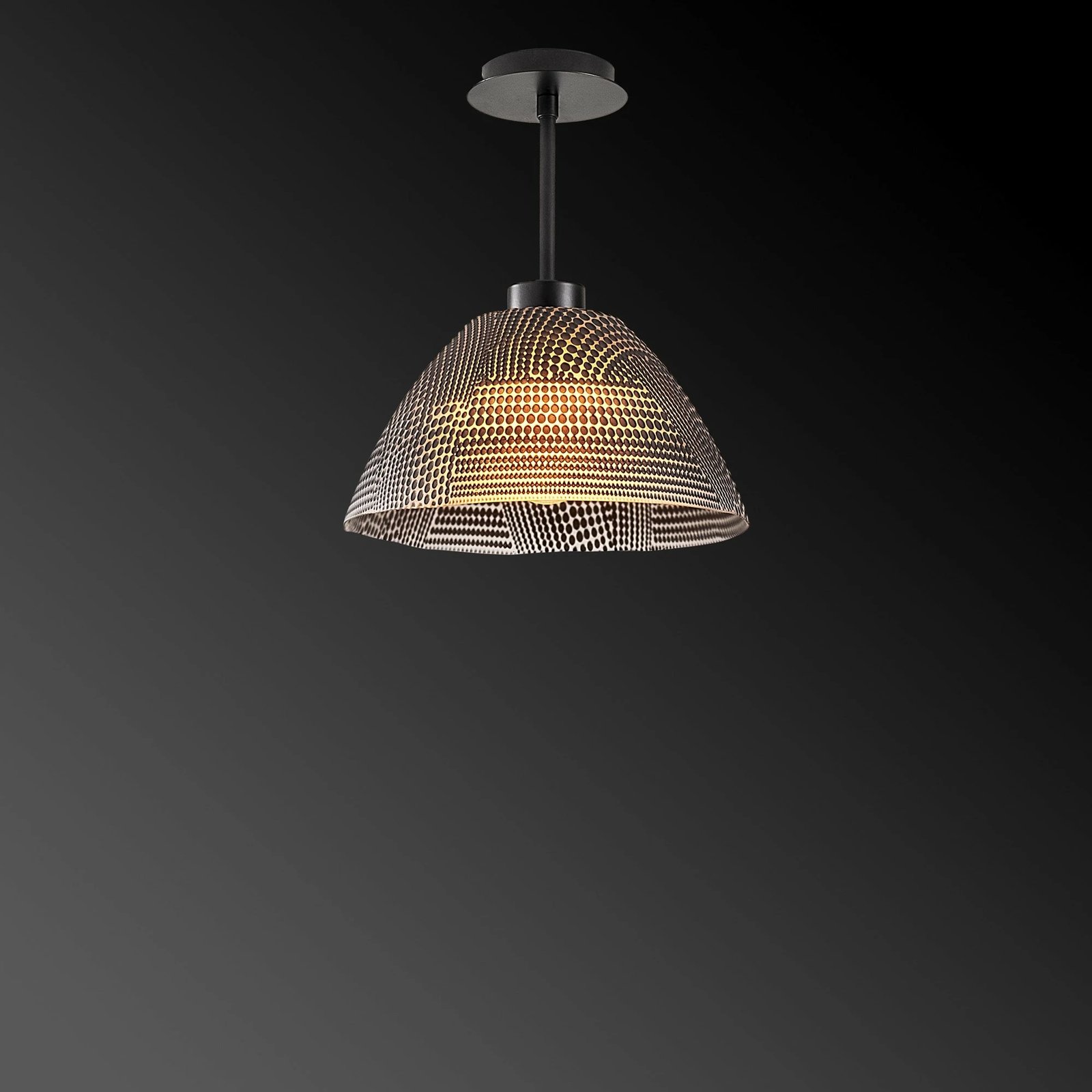 Llambë tavani Opviq, Bornova - N-161, ngjyrë e zezë