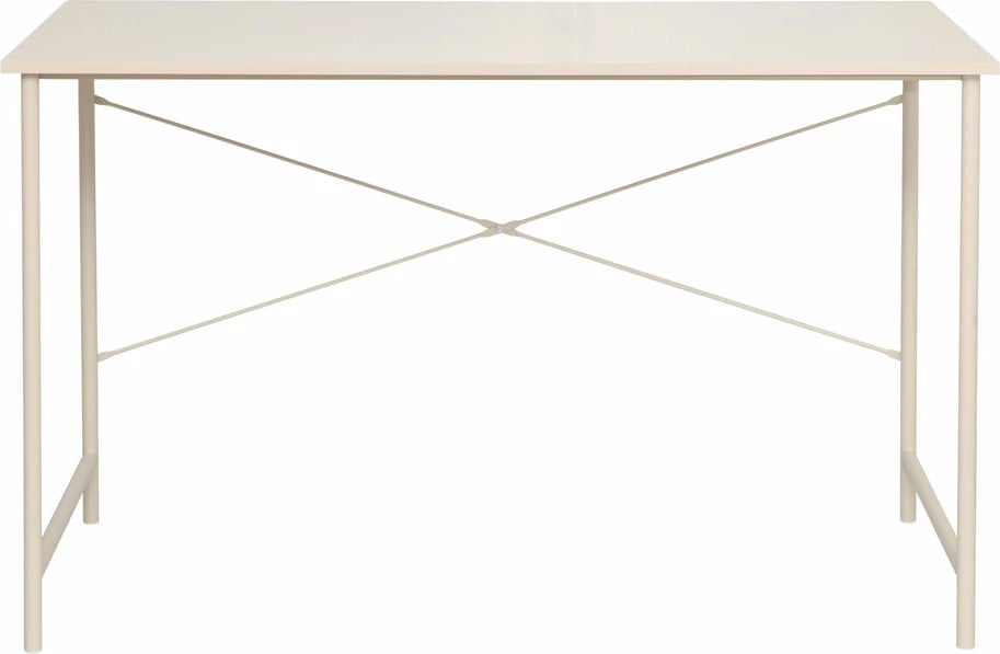 Tavolinë pune POPULAR, ngjyrë krem, 120x60x75cm