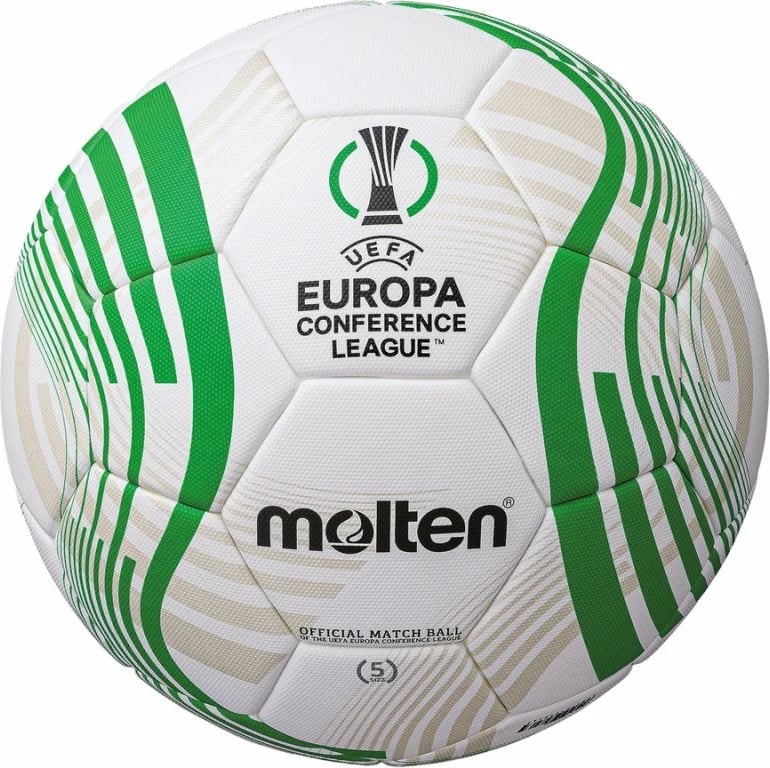 Top për futboll Molten, bardhë, gjelbër