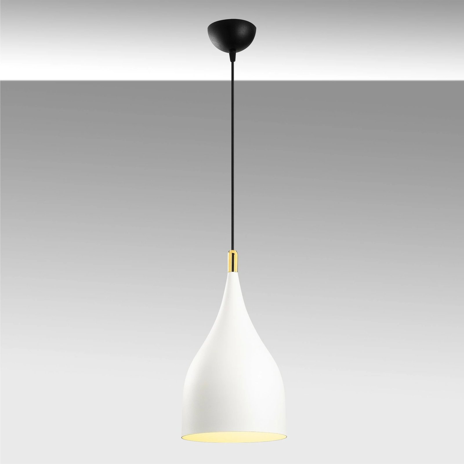 Llambë tavani Opviq, e bardhë dhe e zezë, model 3771