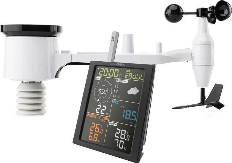 Stacion moti GoGEN GOG-ME3700, WiFi, ekran me ndriçim, i zi