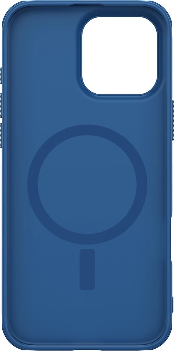 Mbështjellës Nillkin Super Frosted Shield Pro Magnetic për iPhone 16 Pro, kaltër