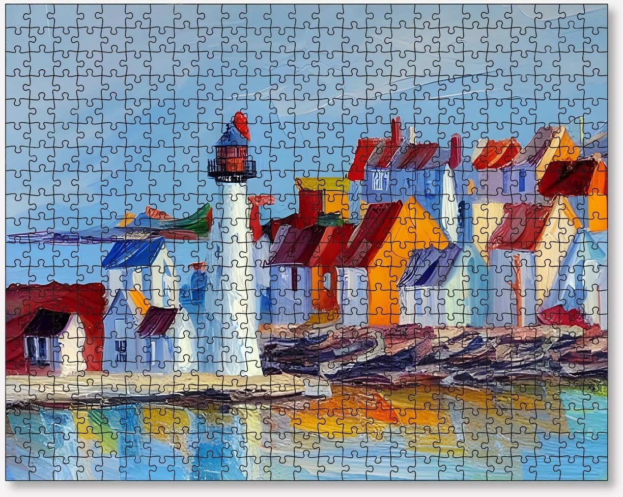 Puzzle 1000 copë, Evila Originals, shumëngjyrësh, PZL_0117_1000