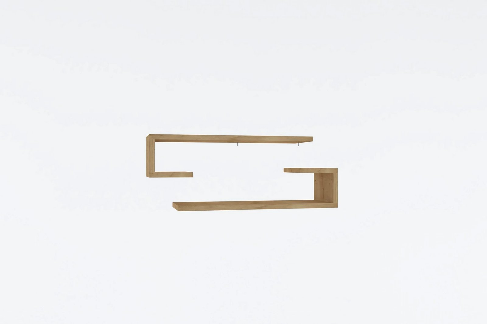 Raft muri, ngjyrë lisi safir, Eldo, 2 copë