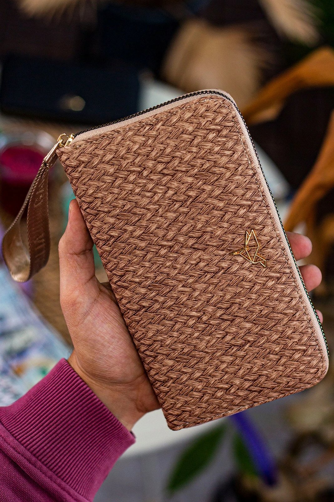 Portofol për gra Zoozie Bags, Tilburg, bezhë