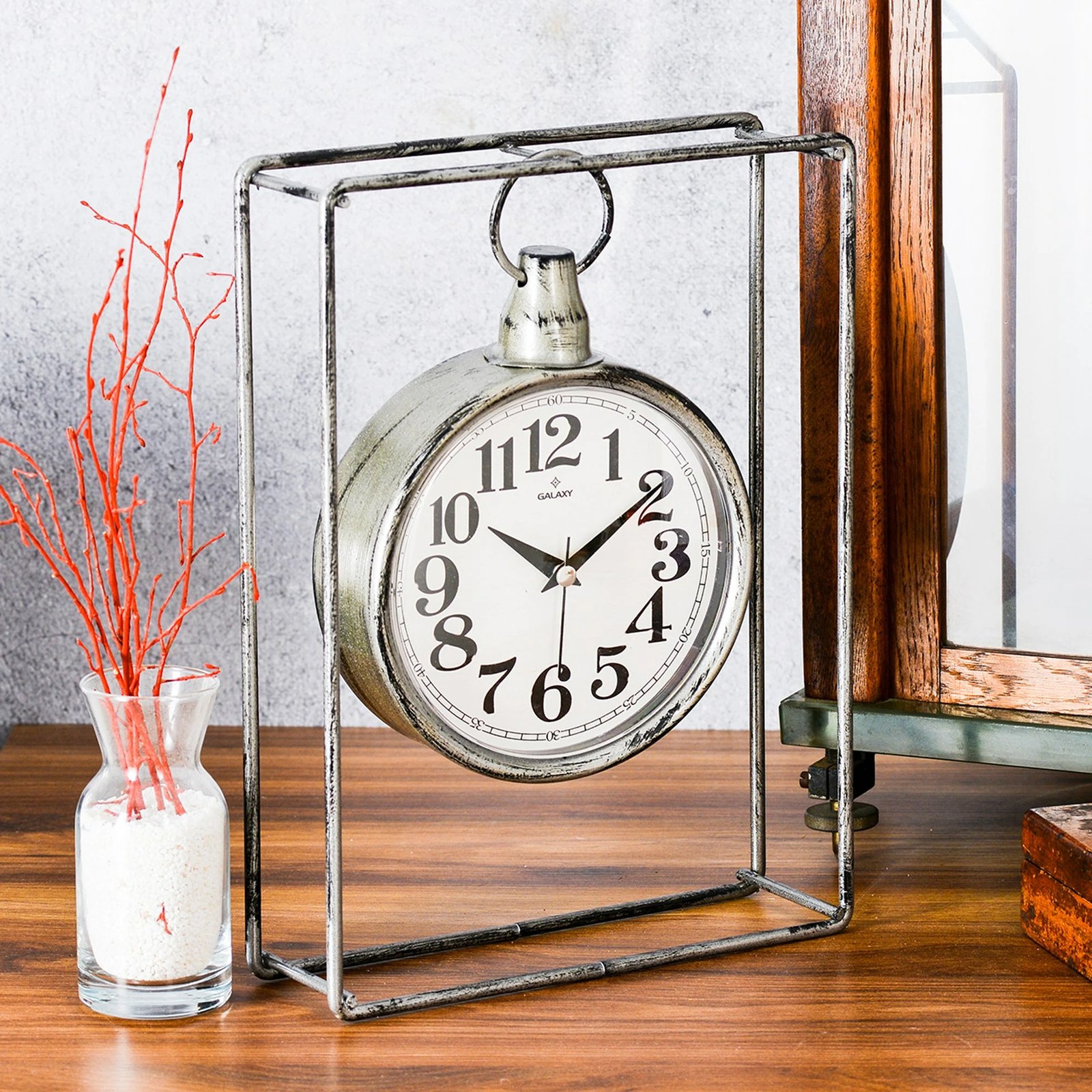 Orë dekorative Aberto Design, Supera, ngjyrë gri