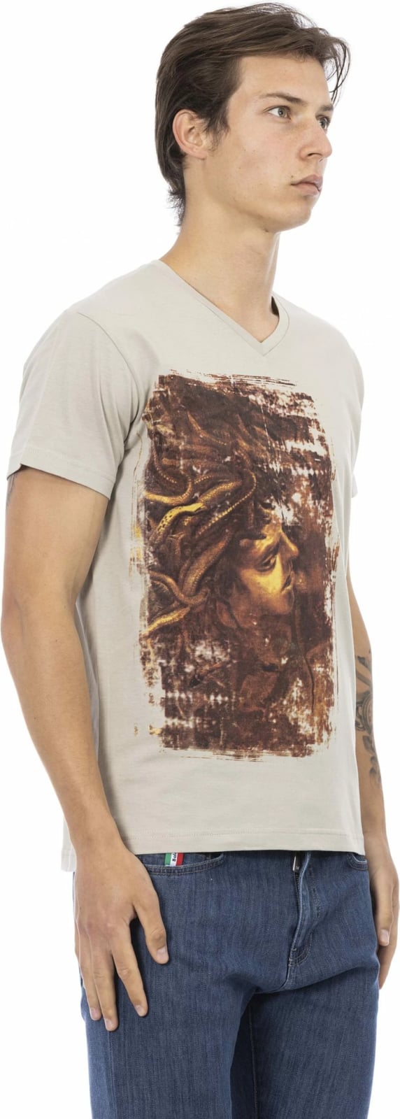 Maicë për meshkuj Trussardi Action, bezhë