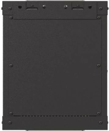 Kabinet RACK montim muri, Lanberg WF11-3306-10B, 10", 6U, 300x300 mm, derë xhami, IP20, ngjyrë e zezë