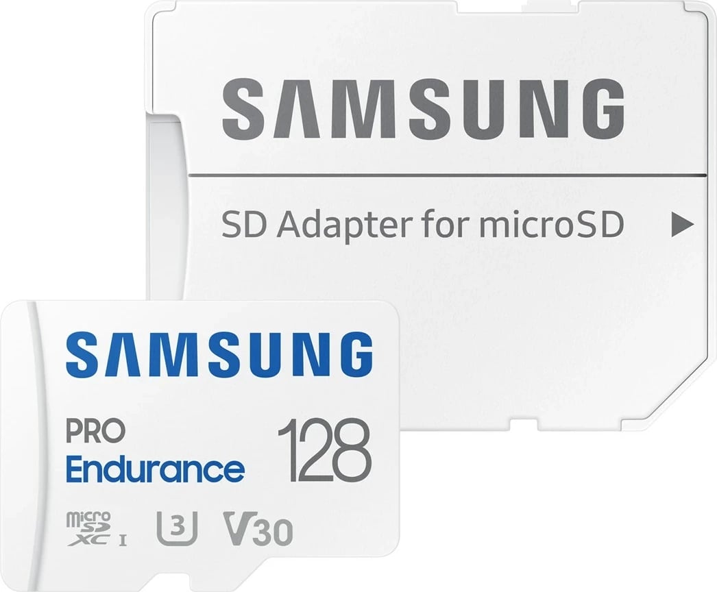 Kartelë memorie Samsung PRO Endurance MB-MJ128K, 128 GB, microSDXC, e bardhë