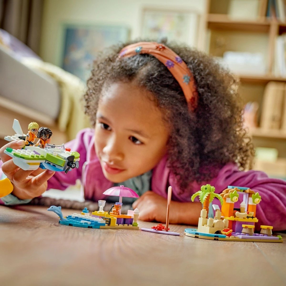 Set ndërtimi LEGO Friends 42672 Creative Beach Suitcase, 188 pjesë, plastikë Set ndërtimi LEGO Friends 42672 Creative Beach Suitcase, 188 pjesë, plastikë