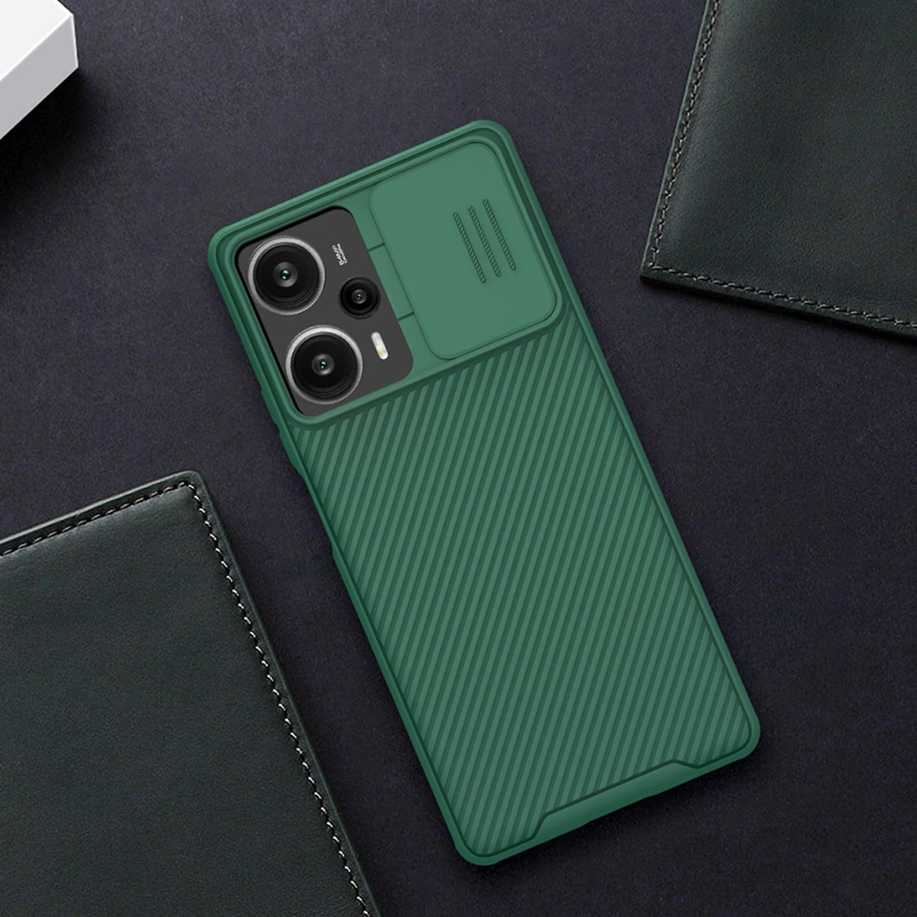 Mbështjellës Nillkin CamShield Pro për Xiaomi Redmi Note 12 Turbo / Poco F5, i zi