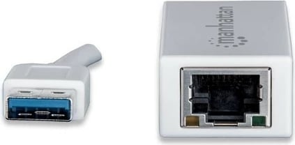 Adapter rrjeti USB Manhattan 506731, 10/100 Mb/s, RJ45, i bardhë