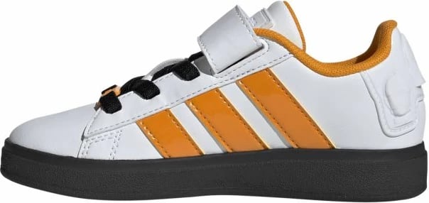 Atlete për fëmijë adidas, të bardha dhe portokalli