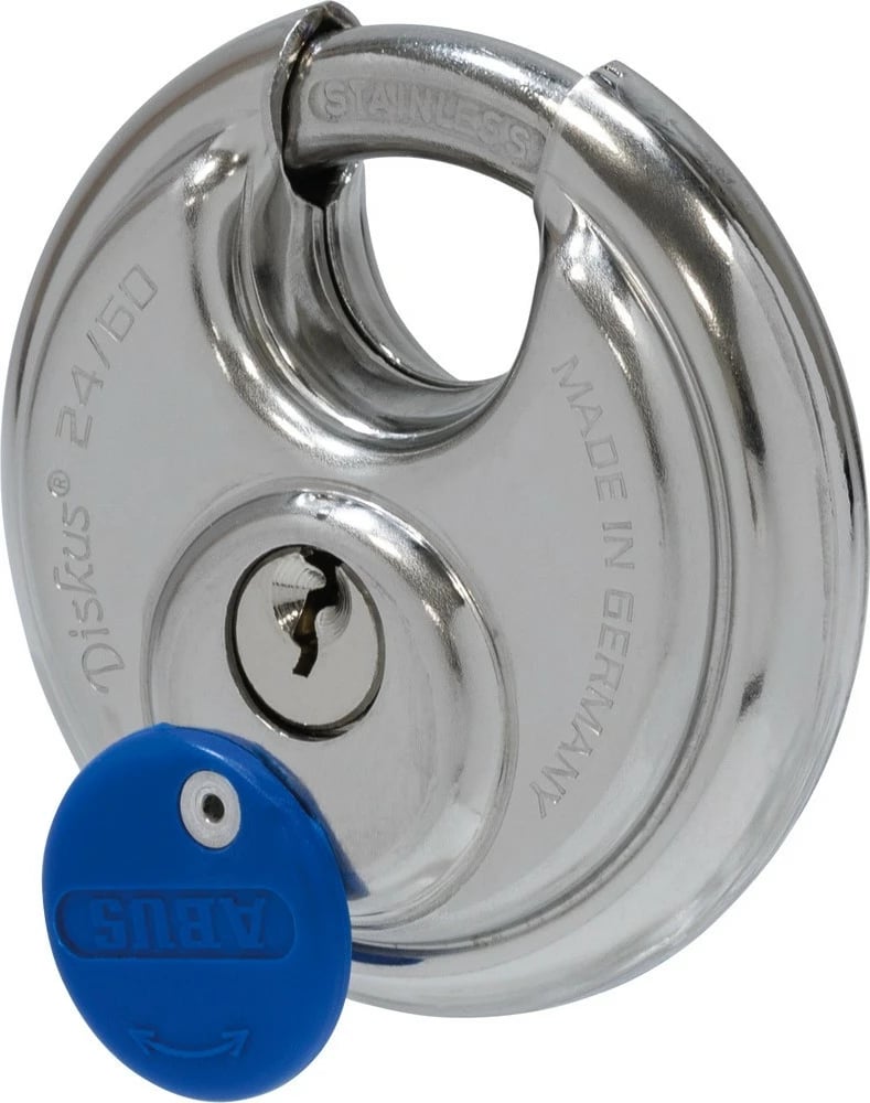 Dry Diskus ABUS 24IB/60 SL 7, çelik inox, weatherproof