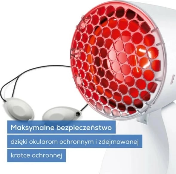 Llampë infra të kuqe Beurer IL11, 100W, e bardhë