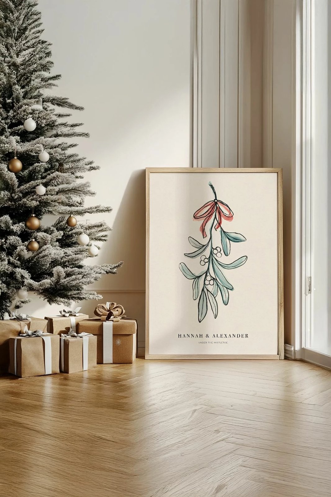 Pikturë dekorative me kornizë, shumëngjyrëshe, Wallity, Nwyearsngmdl110