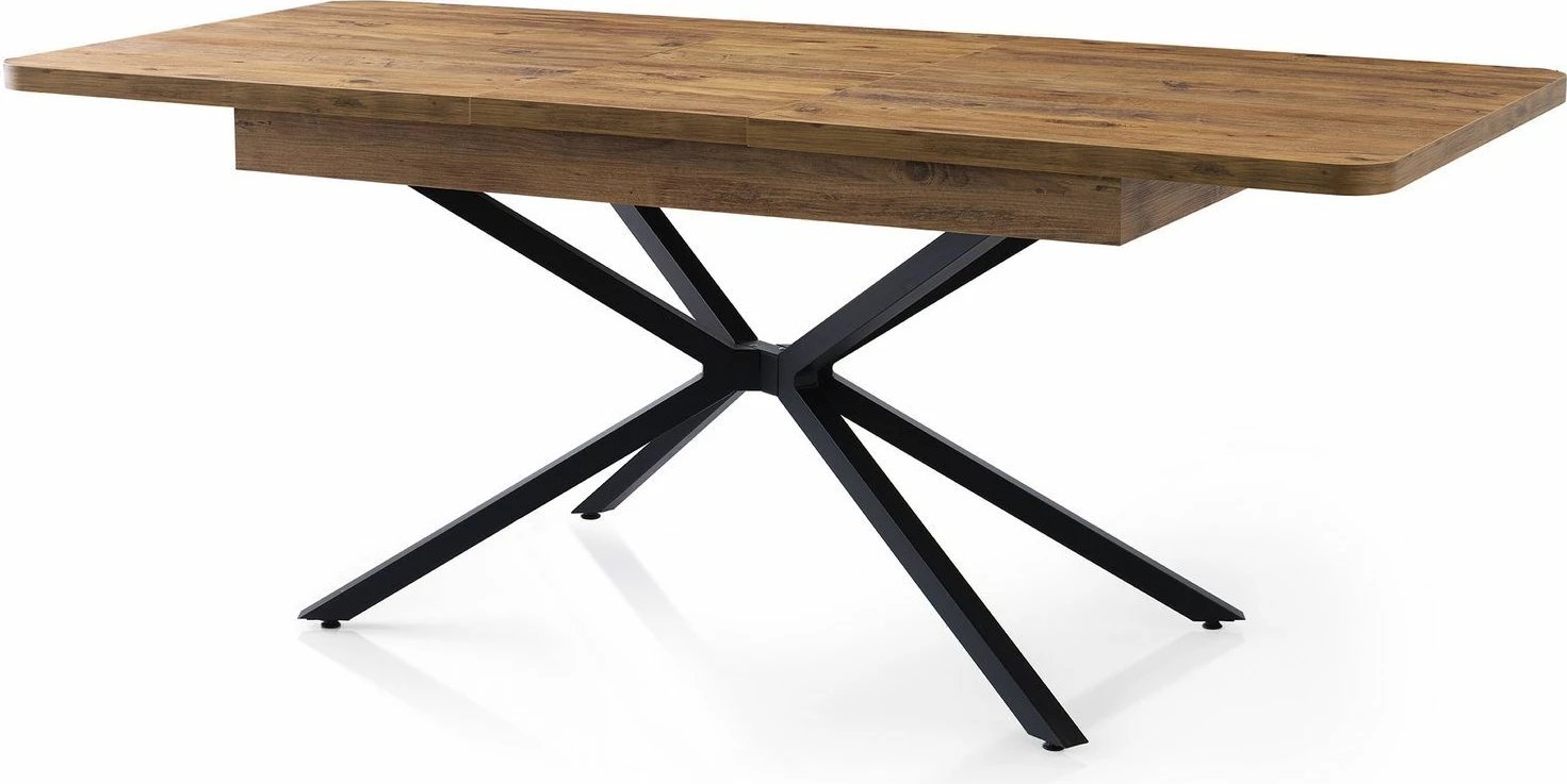 Tavolinë ngrënie me zgjatje, ngjyrë kafe, Skye Decor, Falcon - 2961